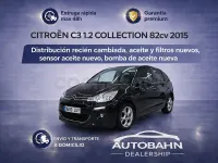 Usado Citroën C3 PureTech 82 CV (60 kW) 2015 Negro Berlina