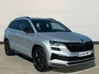 Usado Skoda Karoq SportLine 150 CV (110 kW) 2022 Plata SUV