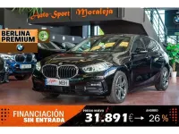 Usado BMW 116 Sport Line 116 CV (85 kW) 2022 Negro Utilitario