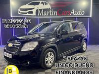Usado Chevrolet Orlando LT 130 CV (95 kW) 2012 Negro Monovolumen