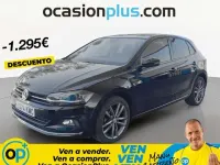 Usado VW Polo Sportline 95 CV (69 kW) 2018 Negro Utilitario