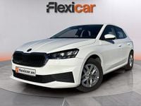 Usado Skoda Fabia Ambition 95 CV (69 kW) 2022 Blanco Utilitario