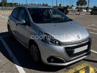 Usado Peugeot 208 Style 82 CV (60 kW) 2016 Gris / plata Utilitario