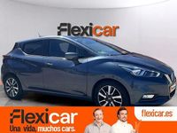 Usado Nissan Micra N-Connecta 90 CV (66 kW) 2018 Gris Utilitario