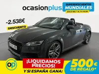 Usado Audi TT S-Line 180 CV (132 kW) 2017 Gris Coupe