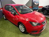 Usado Seat Ibiza Style 90 CV (66 kW) 2012 Rojo Berlina