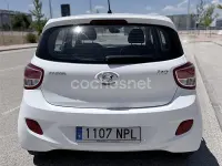 Usado Hyundai i10 66 CV (48 kW) 2015 Blanco Utilitario