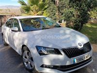 Usado Skoda Superb Ambition 150 CV (110 kW) 2018 Blanco Berlina