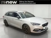 Usado Seat Leon FR 150 CV (110 kW) 2020 Blanco Berlina