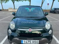 Usado Fiat 500L Trekking 105 CV (77 kW) 2013 Verde Monovolumen