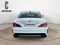 Usado Mercedes CLA220 AMG line 170 CV (125 kW) 2014 Blanco Berlina