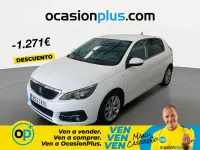 Usado Peugeot 308 Style 130 CV (95 kW) 2019 Blanco Berlina