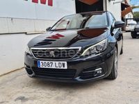 Usado Peugeot 308 SW Access 110 CV (80 kW) 2020 Negro Familiar