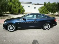 Usado Mercedes C180 156 CV (114 kW) 2012 Azul Coupe