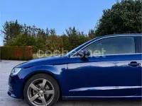 Käytetty Audi A3 S-Line 150 HP (110 kW) 2013 Sininen Sedan