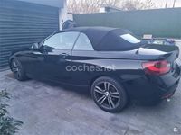 Usado BMW 218 150 CV (110 kW) 2016 Negro Descapotable