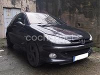 Usado Peugeot 206 110 CV (80 kW) 2005 Negro Berlina