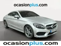 Usado Mercedes C220 AMG line 170 CV (125 kW) 2016 Gris plata Coupe