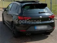 Usado Seat Leon FR 150 CV (110 kW) 2018 Negro Berlina