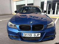 Usado BMW 318 143 CV (105 kW) 2009 Azul Berlina