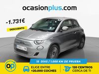 Usado Fiat 500e Icon 86 kW (118 CV) 2022 Gris Utilitario