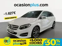 Usado Mercedes B200 136 CV (100 kW) 2018 Blanco Monovolumen