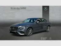 Usado Mercedes E220 AMG line 194 CV (142 kW) 2020 Gris Berlina
