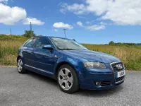 Usado Audi A3 Attraction 105 CV (77 kW) 2008 Azul Utilitario