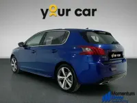 Usado Peugeot 308 GT-line 131 CV (96 kW) 2017 Azul Utilitario