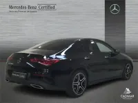 Usado Mercedes CLA200 AMG line 150 CV (110 kW) 2022 Negro noche Coupe