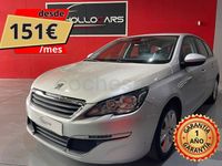Usado Peugeot 308 Active 130 CV (95 kW) 2015 Blanco Familiar