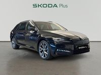Usado Skoda Superb SportLine 218 CV (160 kW) 2023 Negro Familiar