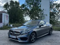 Usado Mercedes C220 170 CV (125 kW) 2018 Gris / plata Coupe