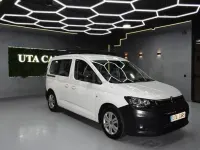 Usado VW Caddy 122 CV (89 kW) 2021 Blanco Monovolumen
