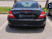 Usado Mercedes SLK200 163 CV (119 kW) 2007 Negro Descapotable