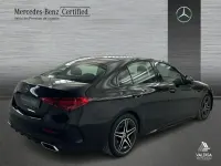 Usado Mercedes C200 AMG line 163 CV (119 kW) 2023 Negro Berlina