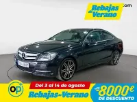 Usado Mercedes C220 170 CV (125 kW) 2013 Negro Coupe