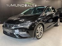 Usado Seat Leon FR 184 CV (135 kW) 2016 Negro Berlina
