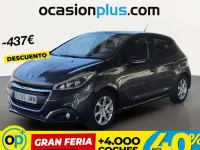 Usado Peugeot 208 Active 83 CV (61 kW) 2016 Gris Utilitario