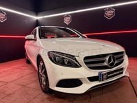 Usado Mercedes C200 Avantgarde 136 CV (100 kW) 2016 Blanco Berlina