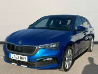 Usado Skoda Scala Sport 150 CV (110 kW) 2023 Azul Utilitario