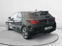 Usado Seat Leon FR 130 CV (95 kW) 2023 Negro Berlina