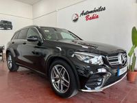 Usado Mercedes GLC220 170 CV (125 kW) 2018 Negro SUV