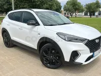 Usado Hyundai Tucson N Line 136 CV (100 kW) 2020 Blanco SUV