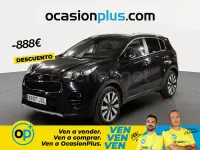 Usado Kia Sportage 115 CV (84 kW) 2017 Negro SUV