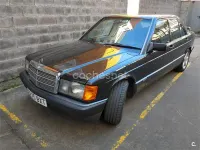 Usado Mercedes 190 136 CV (100 kW) 1990 Negro Berlina