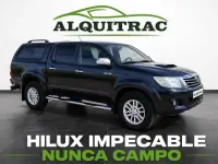 Usado Toyota HiLux 144 CV (105 kW) 2015 Negro Pickup/Camioneta