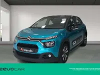 Usado Citroën C3 Feel 83 CV (61 kW) 2021 Azul Utilitario