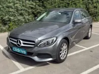 Usado Mercedes C180 131 CV (96 kW) 2017 Gris Familiar