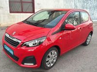 Usado Peugeot 108 82 CV (60 kW) 2017 Rojo Utilitario